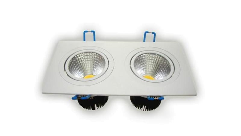 Downlight LED COB Alamo 5Wx2 biały dzienny --54228