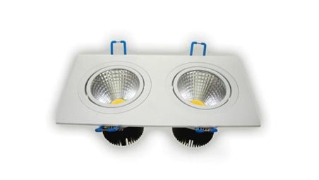 Downlight LED COB Alamo 5Wx2 biały dzienny --54228