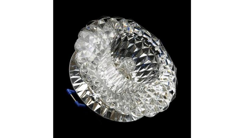 Downlight LED kryształ 16 1*3W biały zimny-54231