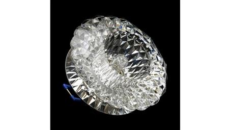 Downlight LED kryształ 16 1*3W biały zimny-54231