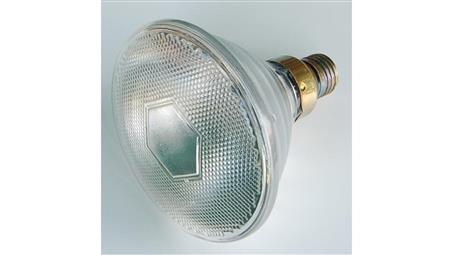 Promiennik podczerwieni przeźroczysty PAR E27 100W 230V szkło twarde PRASOWANE 5000h PRO-0019-46182