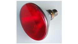 Promiennik podczerwieni rubinowy PAR E27 175W 230V szkło twarde PRASOWANE 5000h PRO-2186-46178