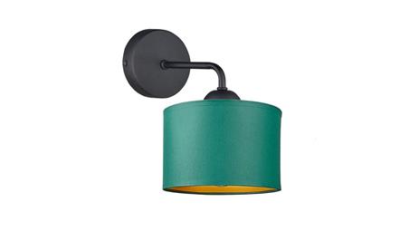 Kinkiet nowoczesny abażur 1xE27 FLOW GREEN-61026