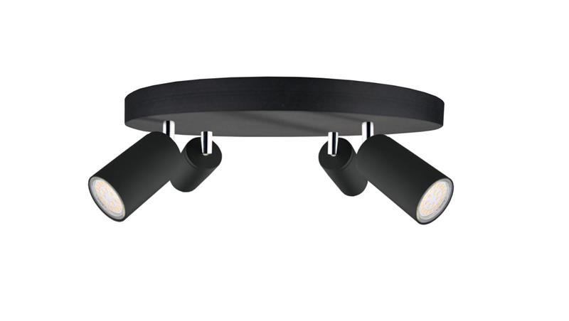 Spot nowoczesny 4x GU10 EYE BLACK-61038