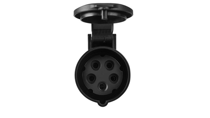 Green Cell Przejściówka Adapter Siłowy Czerwony CEE 16A 400V 5P do Gniazda Schuko 230V-28186 Green Cell Przejściówka Adapter Siłowy Czerwony CEE 16A 400V 5P do Gniazda Schuko 230V-28186
