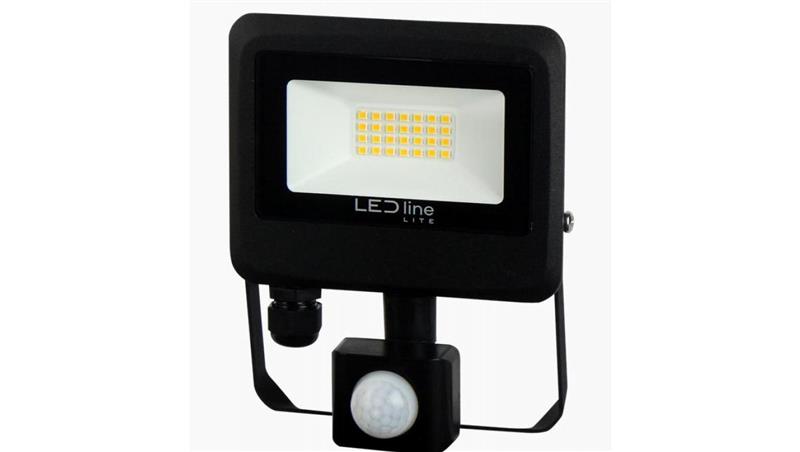 Projektor Naświetlacz Halogen LED line PHOTON 20W 4000K 2000lm z czujnikiem IP65 3 lata gwar.-52897