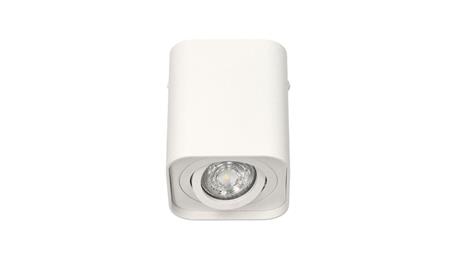Lampa sufitowa HARYS K natynkowa oprawa punktowa nowoczesna TUBA kwadratowa GU10 biała MK MEGAKABEL-63156