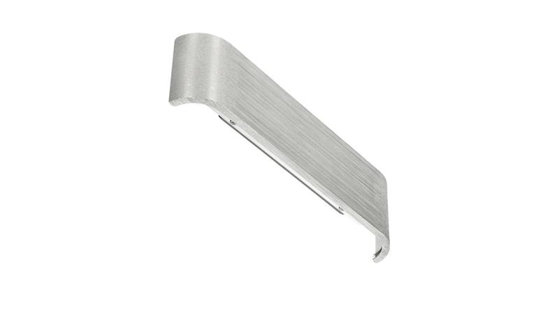 Lampa ścienna dekoracyjny kinkiet ZELDOS LED 2x5W kolor srebrny zimna barwa MK MEGAKABEL-59910