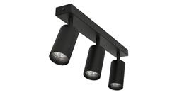 Lampa sufitowa EYES III reflektor plafon litwa 3xGU10 regulowane tuby kolor czarny MK MEGAKABEL-54248