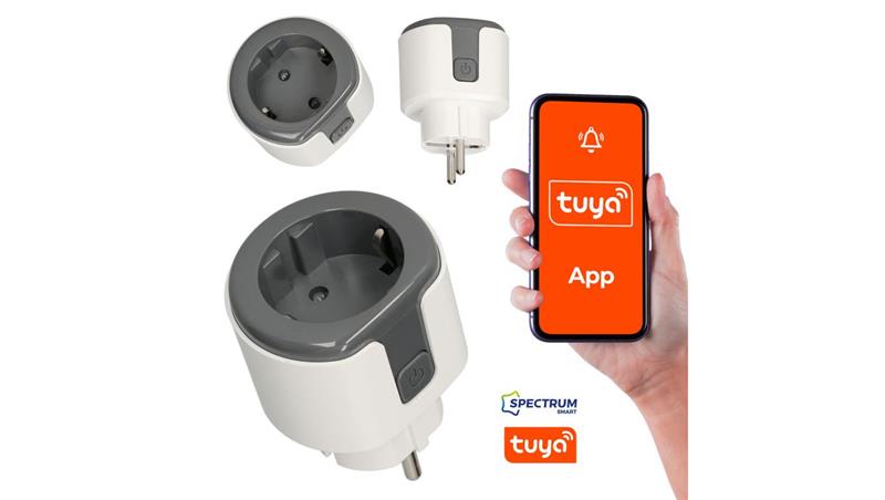 Gniazdko inteligentne smart WIFI TUYA programator timer 16A 230V RH-EU01 MK MEGAKABEL-45093