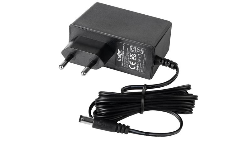 Zasilacz wtyczkowy ESPE 24V 1A 24W wtyk prosty 2,1x5,5mm-10172