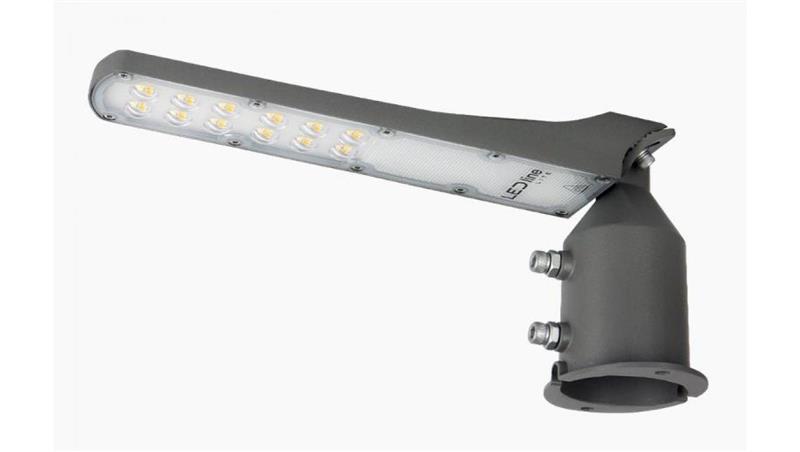 Oprawa drogowa uliczna parkowa lampa LED line FLAMINGO 30W 4000K 3000lm szara IP65 3 lata gwar.-50309
