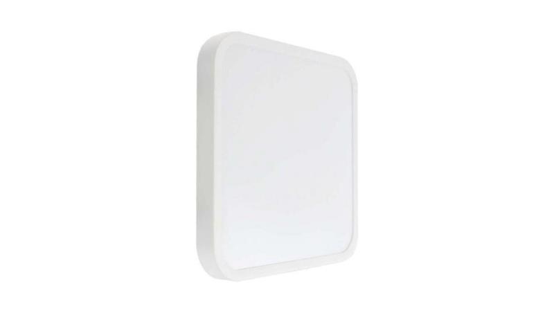 Plafoniera LED 48W 5160lm 3000K IP44 Kwadrat fi420 Mleczny Biała Ramka 76301-58262