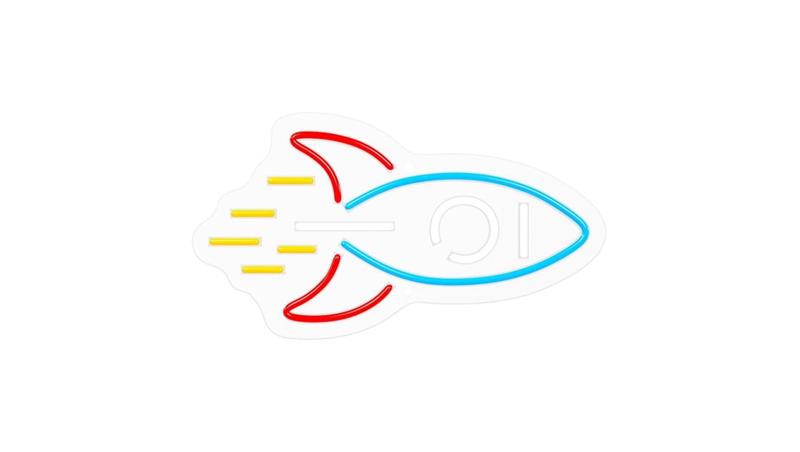 Neon PLEXI LED RAKIETA multikolor NNE18 Neolia-60316