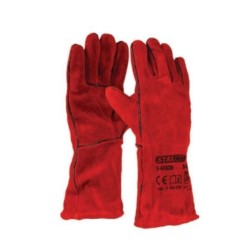 Rękawice skórzane spawalnicze S-SKIN RED Stalco rozm. 11