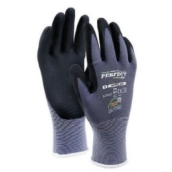 Rękawice nylonowe NITRILE FLEX 6" Stalco Prefect PowerMax