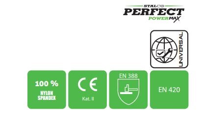 Rękawice nylonowe NITRILE FLEX 6" Stalco Prefect PowerMax Rękawice nylonowe NITRILE FLEX 6" Stalco Prefect PowerMax