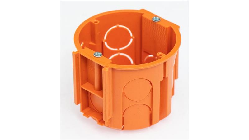 Puszka podtynkowa łączeniowa z wkrętami 60mm fi 68mm A.0082-75562