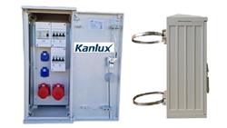 ROZDZIELNICA BUDOWLANA NA SŁUP (2X2P+Z, 1X16A/5P, 1X32A/5P) KANLUX RB26x60-K40-00112W-S0-KANLUX-66952