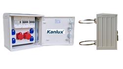 ROZDZIELNICA BUDOWLANA NA SŁUP (4X2P+Z, 1X16A/5P, 1X32A/5P) KANLUX RB40x40-K40-00114W-S0-KANLUX-66954