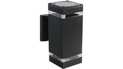 Lampa elewacyjna, kinkiet dwukierunkowy ogrodowy kwadrat 2xE27 IP44 V-TAC VT-968-54707