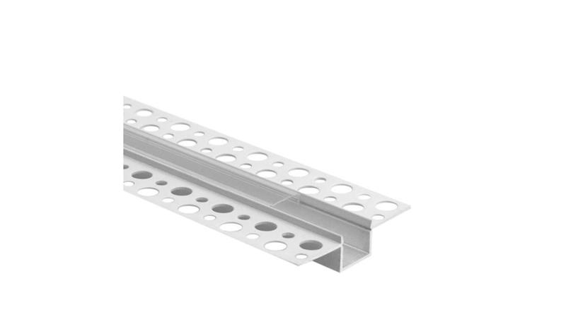 Profil GP02 podtynkowy biały +klosz transp. 2m-55903