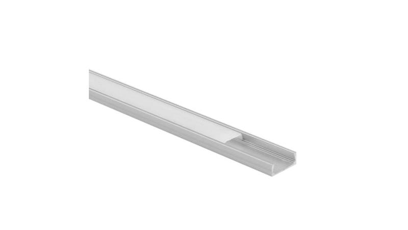 Profil N02 natynkowy anodowany +klosz mleczny 2m-55937