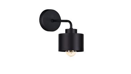 Kinkiet nowoczesny 1x E27 SIMPLY BLACK-61053