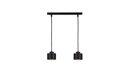 Lampa nowoczesa wisząca 2xE27 SIMPLY BLACK-61060