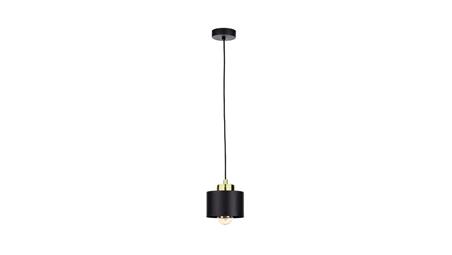 Lampa wisząca nowoczesna 1xE27 SIMPLY BLACK/GOLD-61070