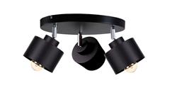 Spot nowoczesny 3x E27 SIMPLY BLACK-61071