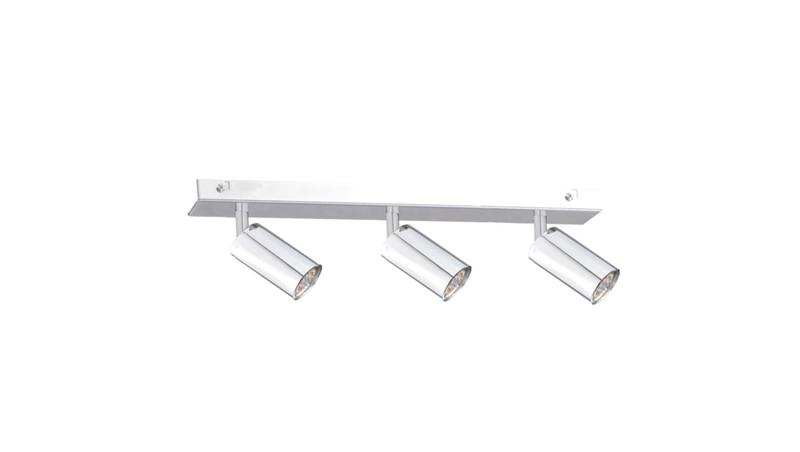 Spot nowoczesny 3xGU10 EYE SILVER-61079 Spot nowoczesny 3xGU10 EYE SILVER-61079