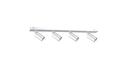 Spot nowoczesny 4xGU10 EYE SILVER-61083