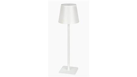 Lampka stołowa na biurko LED line TAZA 3,5W 400lm zmienna barwa 3000K-5000K IP54 biała akumulator 2x2000mAh-60339