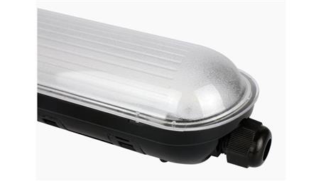 Oprawa liniowa hermetyczna LED line LINKER 40W 4000K 120cm 150lm/W 6000lm czarna IP65 atest PZH TUV 5 lat gwar.-49731