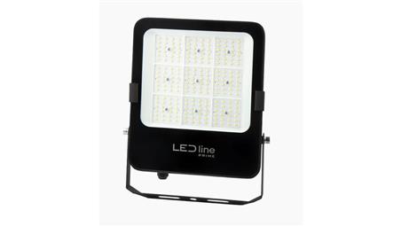 Naświetlacz projektor na boisko orlik LED line PRIME Floodlight 100W 4000K 140lm/W 14000lm Asymetria T2 5 lat gwar.-52409