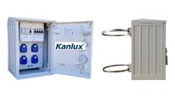 ROZDZIELNICA BUDOWLANA NA SŁUP (4X2P+Z) RB26x40-K40-00004W-S0-KANLUX-66958
