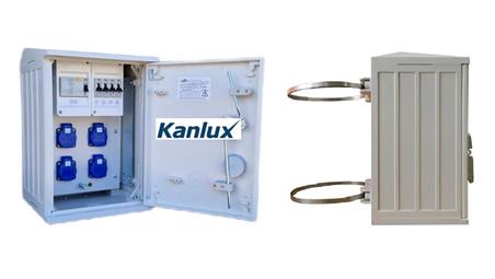 ROZDZIELNICA BUDOWLANA NA SŁUP (4X2P+Z) RB26x40-K40-00004W-S0-KANLUX-66958