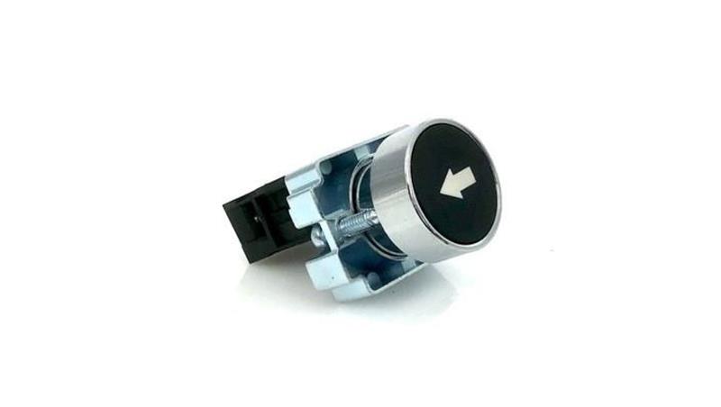 PRZYCISK STEROWNICZY Z SYMBOLEM STRZAŁKI CZARNY GB2-BA3351-3306