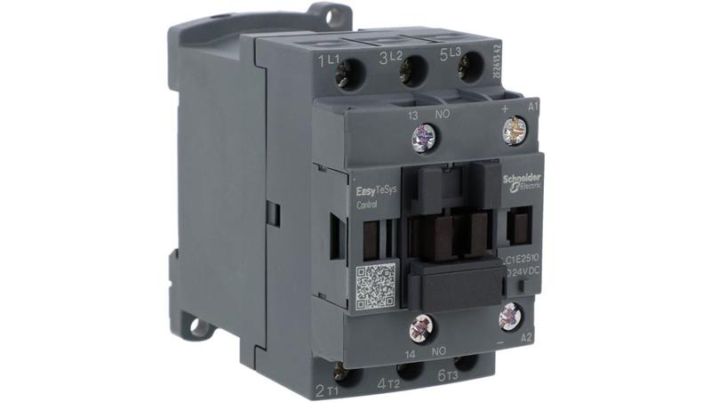 Stycznik mocy Easy TeSys Control AC-3, 25A, 3P (1NO), cewka 24V DC LC1E2510BD-18779