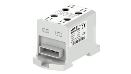 Złączka OTL95-2B szary 2xAl/Cu 6-95mm2 3x1x24 1000V AC / 1500V DC Zacisk uniwersalny z wejściem na szynę elastyczną MAA2095A20-6