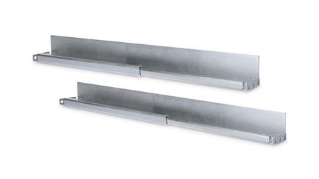Szyny montażowe do szaf sieciowych o głębokości 800 do 1000mm, maksymalne obciążenie 100kg DN-19 GS-SRV-5161