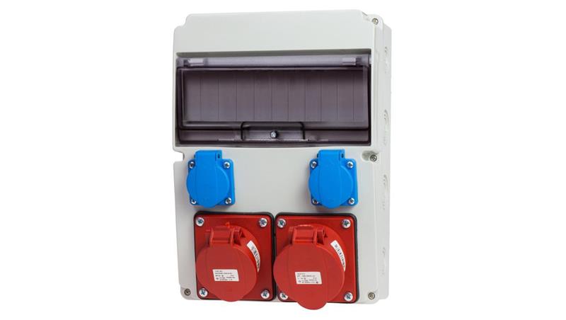 ROZDZIELNICA ROZDZIELNIA SKRZYNKA BUDOWLANA ELEKTRYCZNA 32A 16A 5P 230V RSW112-65883