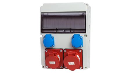 ROZDZIELNICA ROZDZIELNIA SKRZYNKA BUDOWLANA ELEKTRYCZNA 32A 16A 5P 230V RSW112-65883