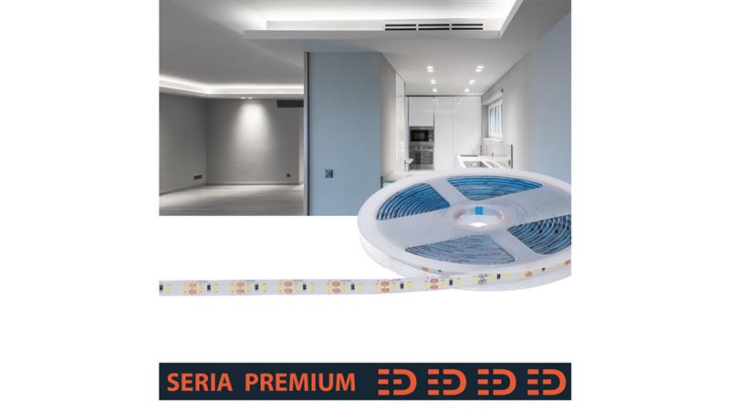 Taśma Premium IP63 12V 120led 6000K SMD2835 Ra90 (5)-59337