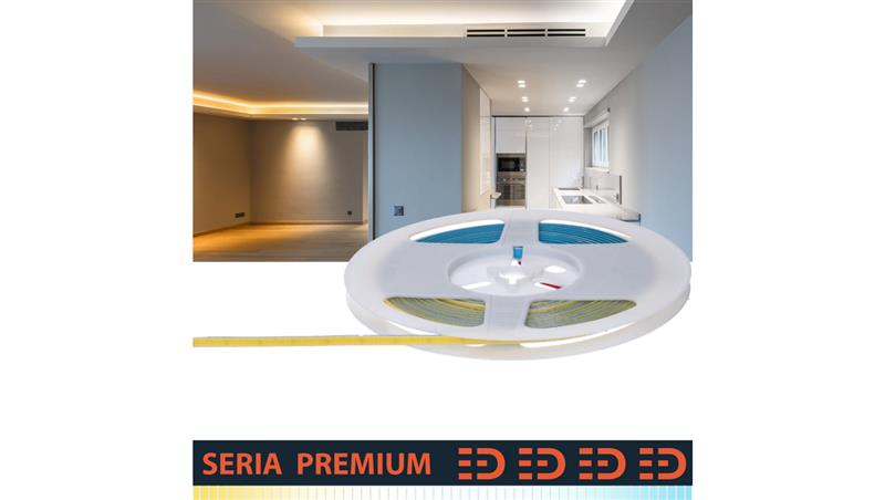 Taśma Premium 12V COB CCT 608led 1200lm Ra90 (50) Tunable White-59331