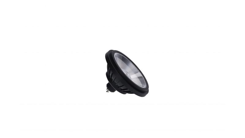 Żarówka led AR111 GU10 15W 4000K 40st. czarna-48798