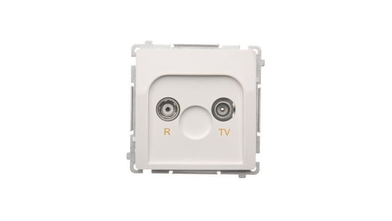 BASIC MODUŁ BIAŁY GNIAZDO ANTENOWE RD/TV KOŃCOWE-36186
