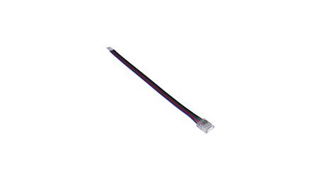 Złączka do taśmy led SMD/RGB kolor 10mm taśma-przewód 15cm-56005