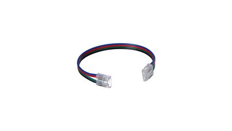 Złączka do taśmy led COB/RGB kolor 10mm taśma-przewód 15cm-taśma-55999